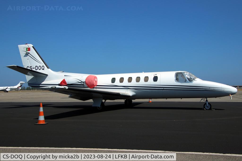 CS-DOQ, 1979 Cessna 551 Citation II/SP C/N 551-0133, Parked