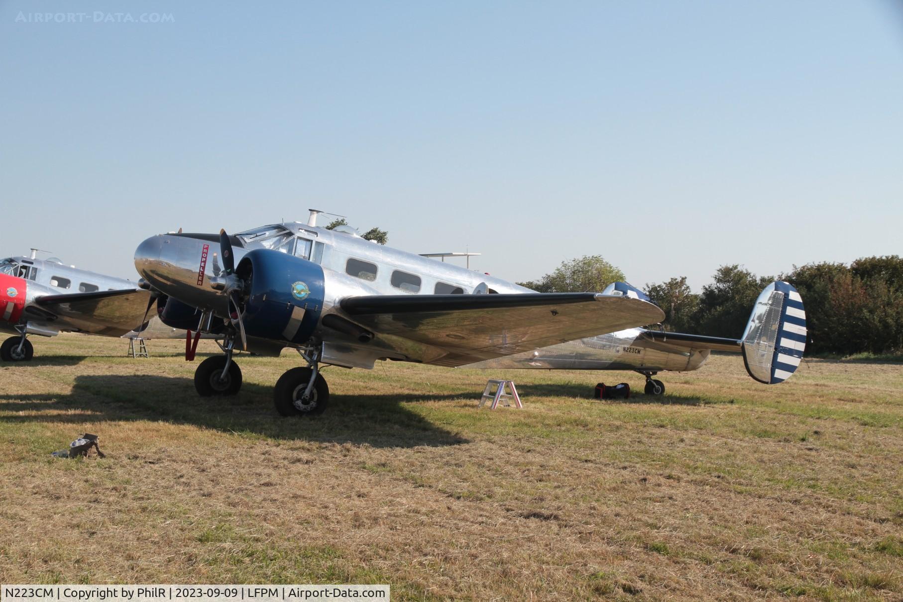 N223CM, 1952 Beech D18S C/N CA223, N223CM 1952 Beech D18S Air Legend Melun-Villaroche