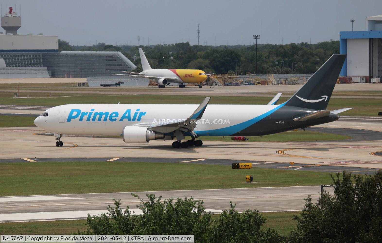 N457AZ, 1993 Boeing 767-323/ER C/N 25448, Amazon 767-300F CVG-TPA