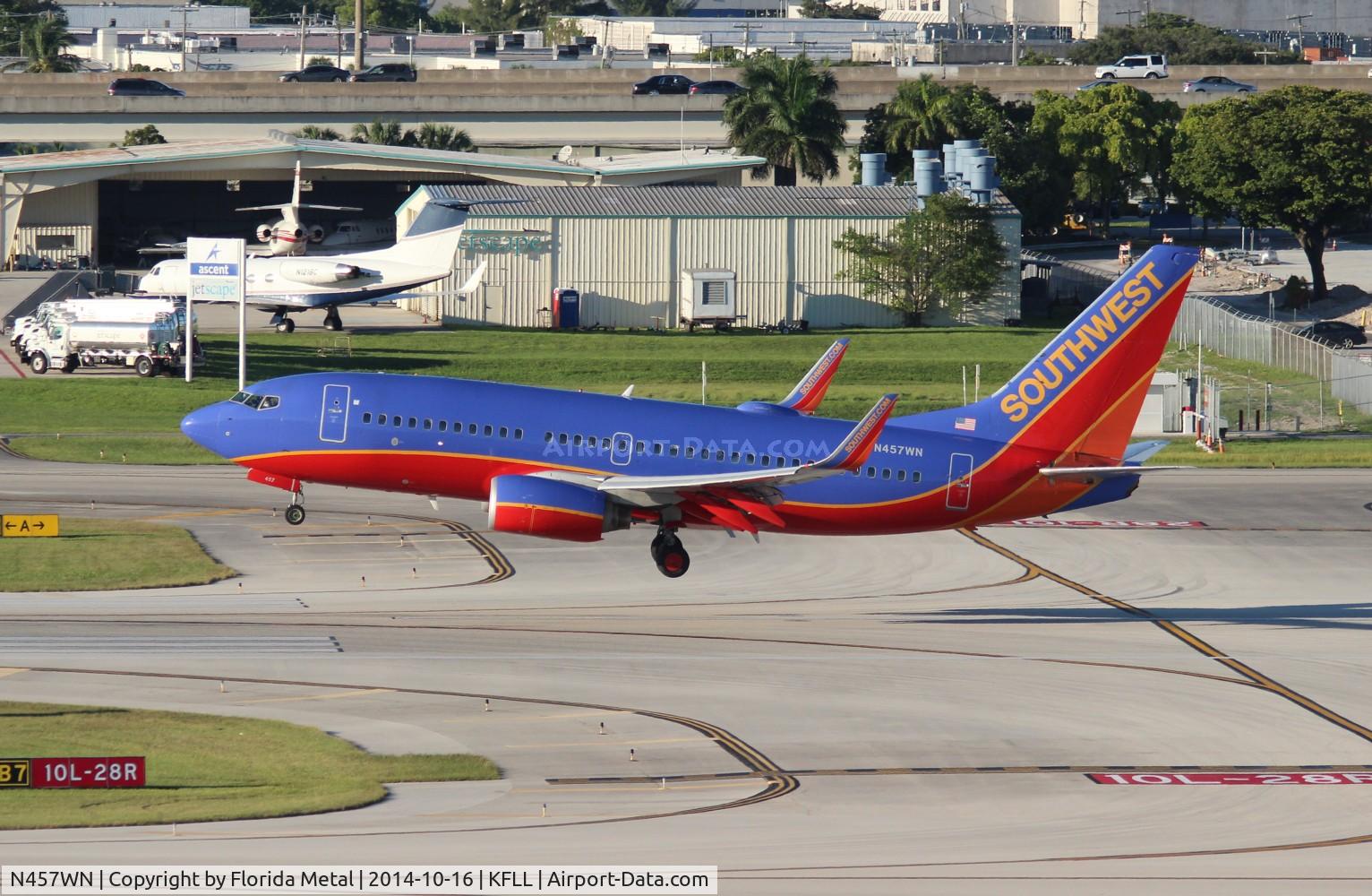 N457WN, 2004 Boeing 737-7H4 C/N 33856, SWA 737 oc zx MCO-FLL