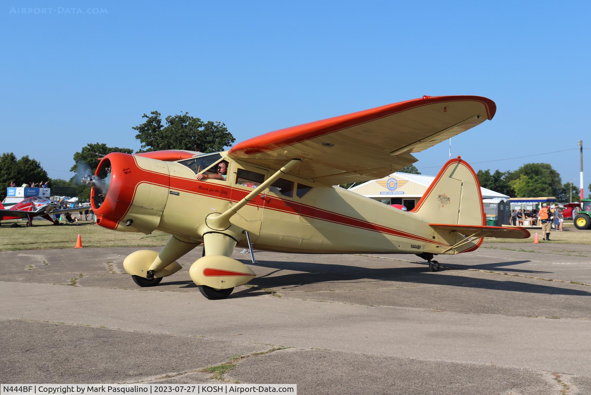N444BF, 1947 Stinson V77 Reliant C/N 77-434, Stinson V77