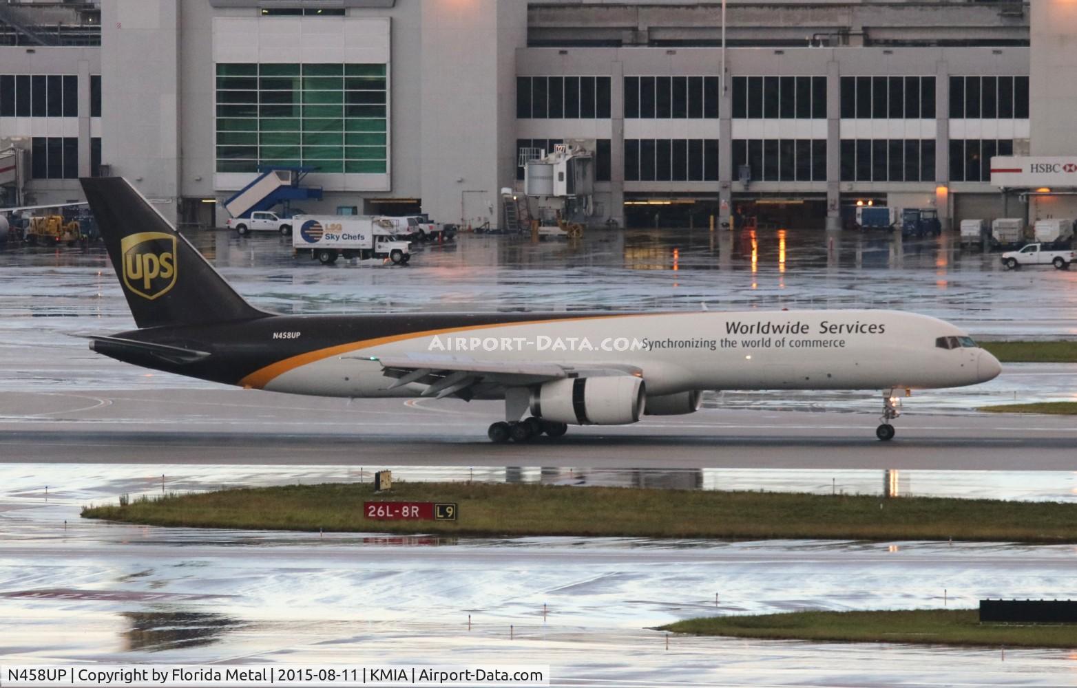 N458UP, 1996 Boeing 757-24APF C/N 25479, UPS 757-200F zx MIA-CAE