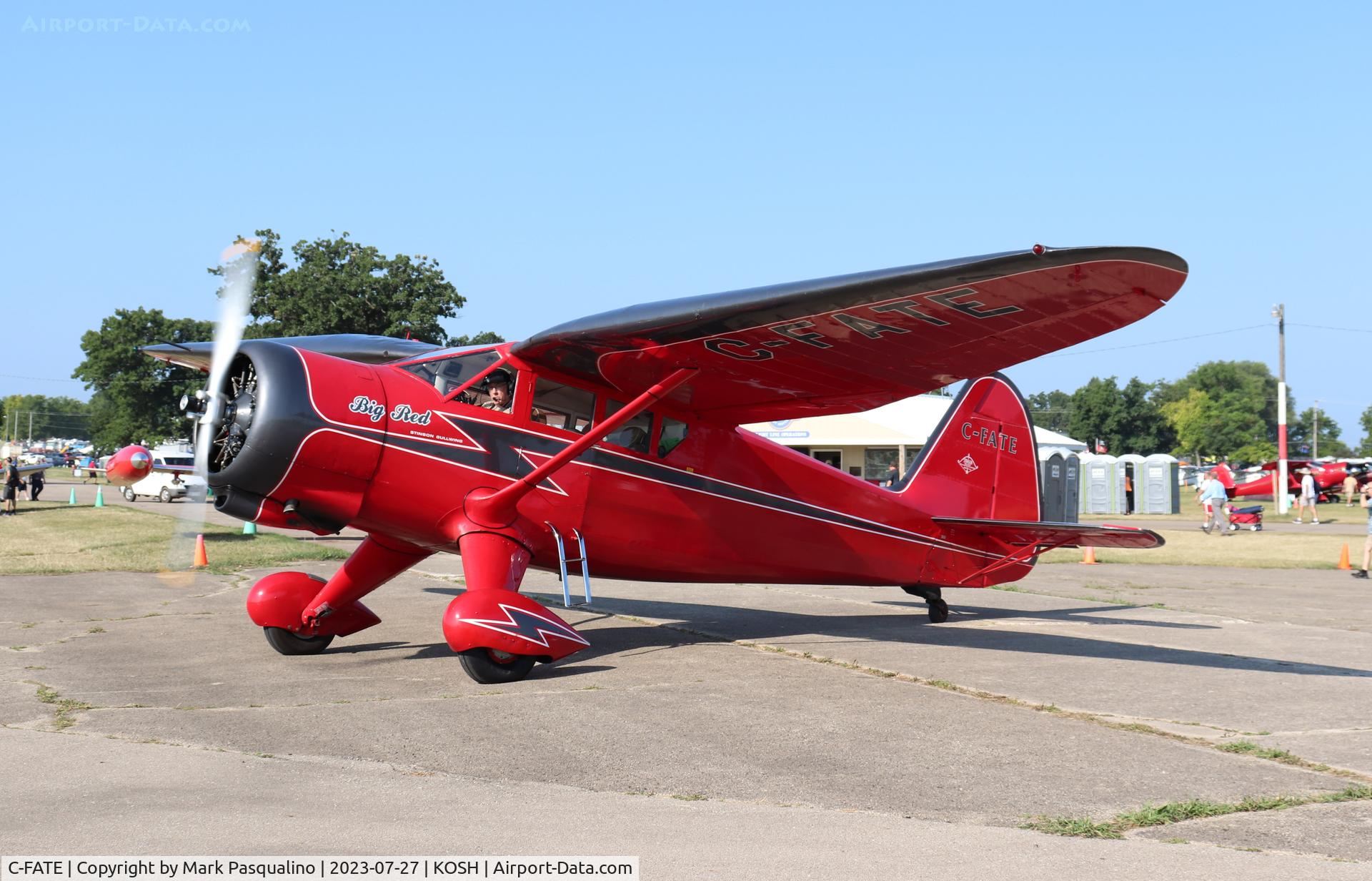 C-FATE, 1944 Stinson V77 Reliant C/N 77-291, Stinson V77