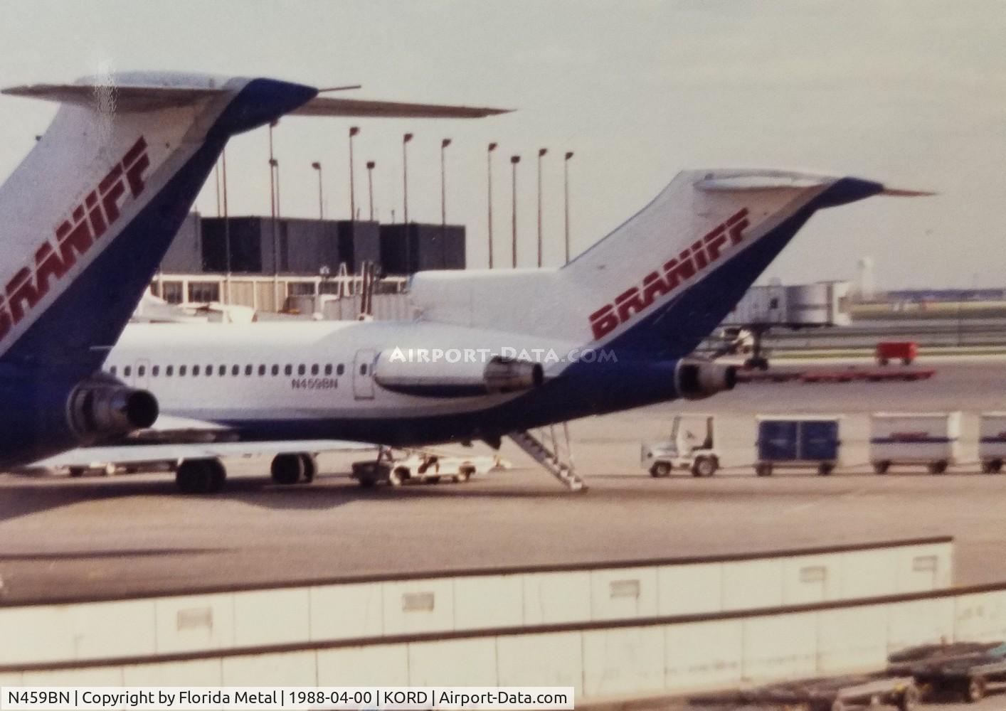 N459BN, 1978 Boeing 727-227 C/N 21465, Braniff 727-200 zx