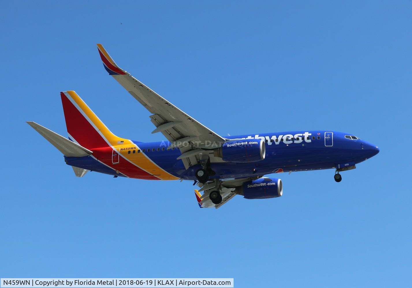 N459WN, 2004 Boeing 737-7H4 C/N 32497, SWA 737 nc zx LAS-KLAX