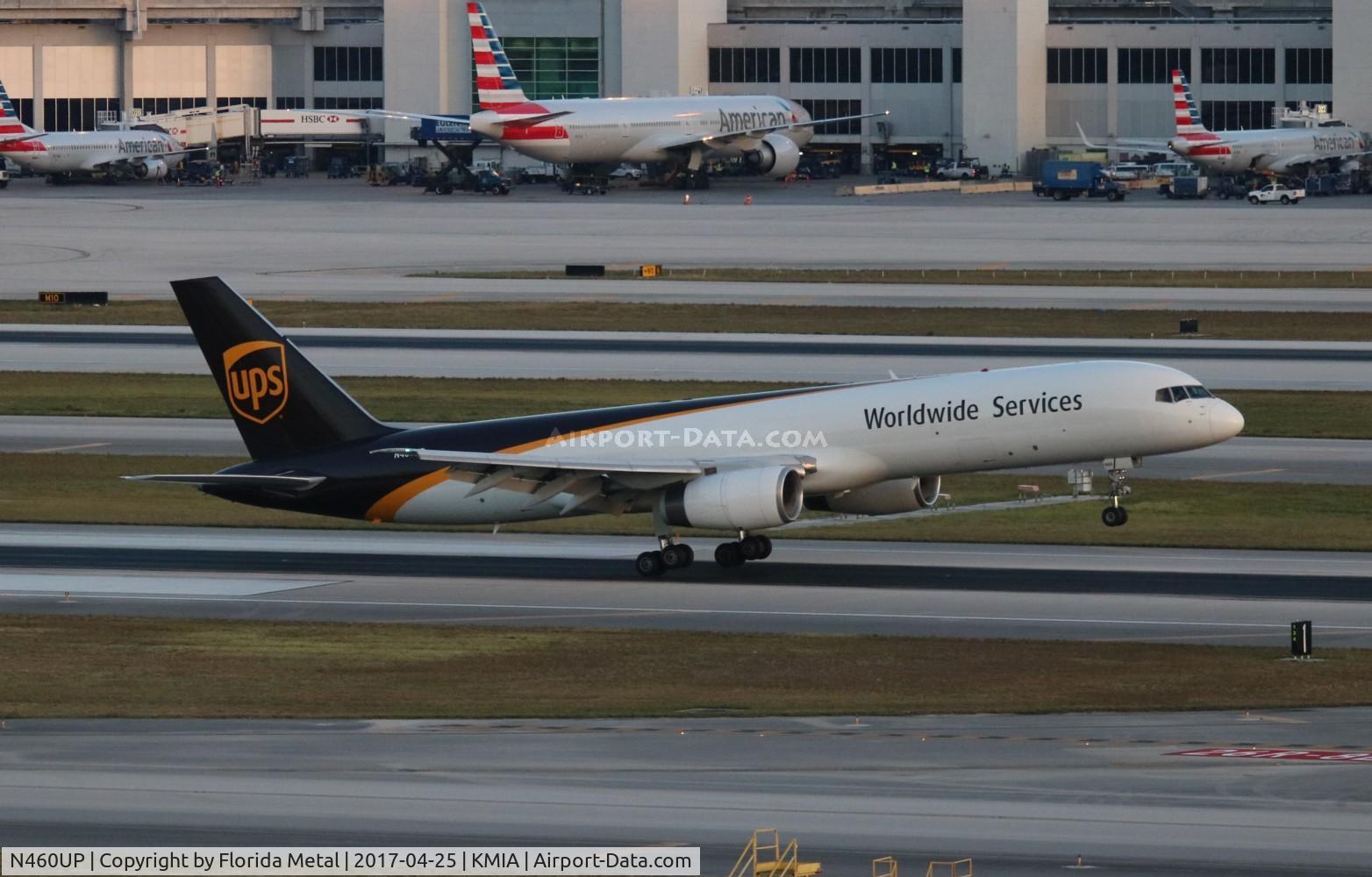 N460UP, 1996 Boeing 757-24APF C/N 25481, UPS 757-200F zx PHL-MIA