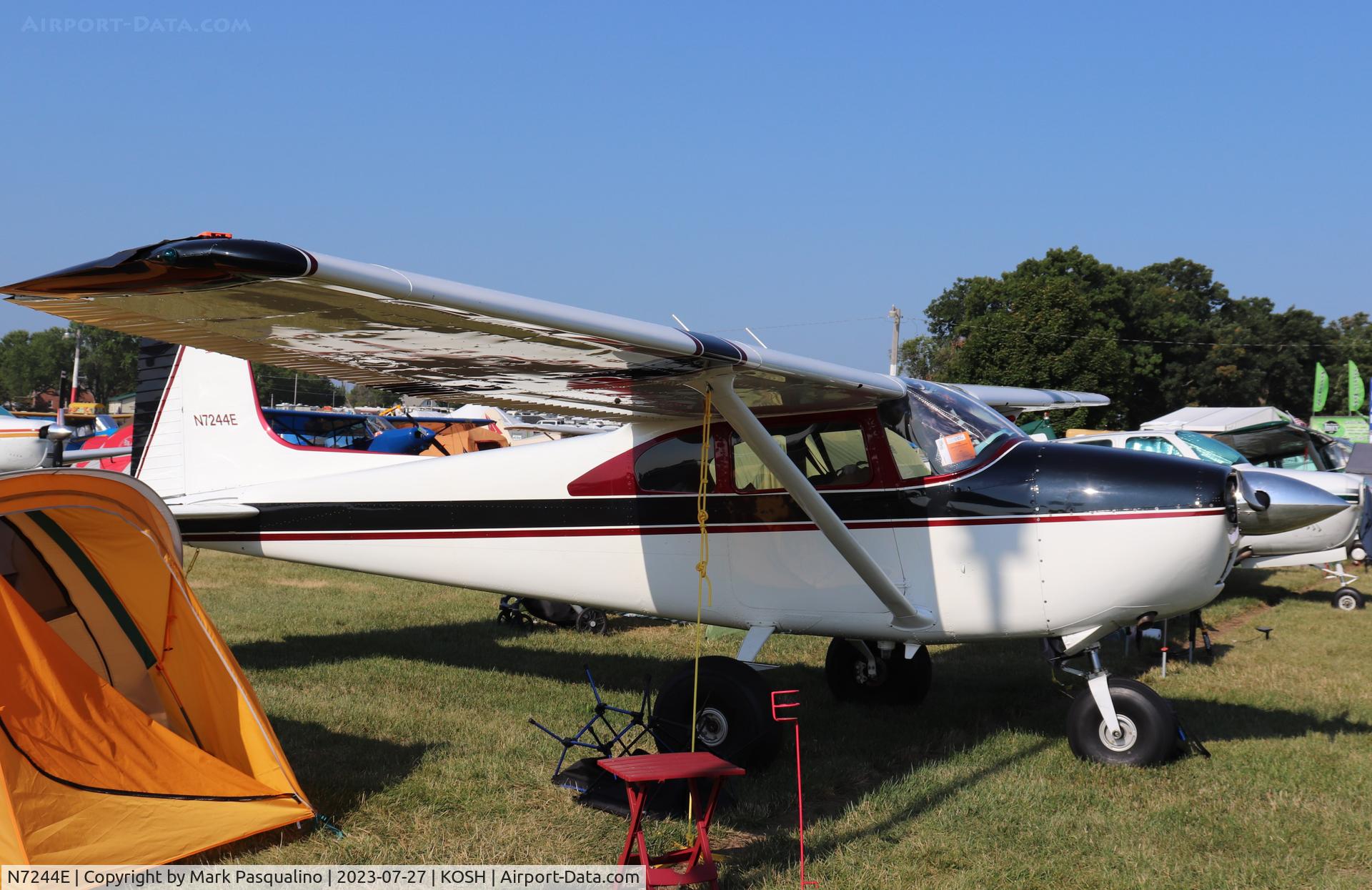 N7244E, Cessna 182B Skylane C/N 52244, Cessna 182B