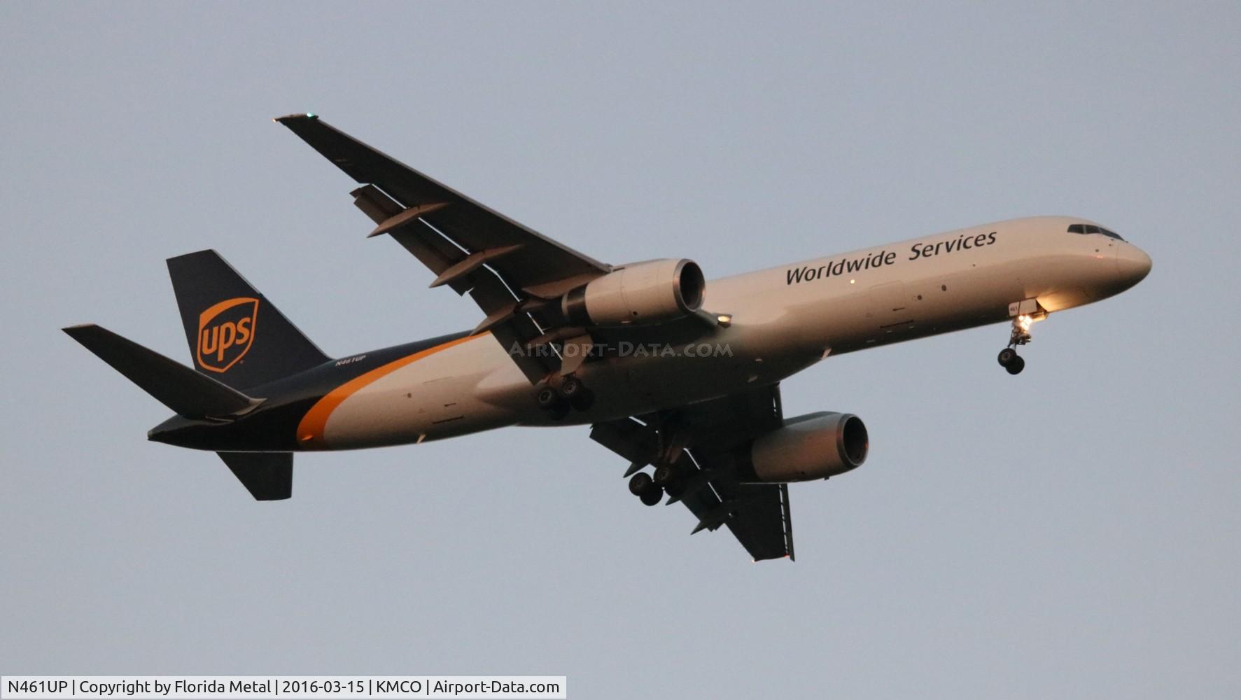 N461UP, 1997 Boeing 757-24APF C/N 28265, UPS 757-200F zx CAE-MCO