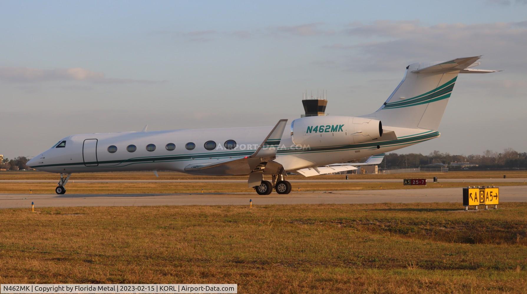 N462MK, 2012 Gulfstream Aerospace GV-SP (G550) C/N 5362, G550 zx