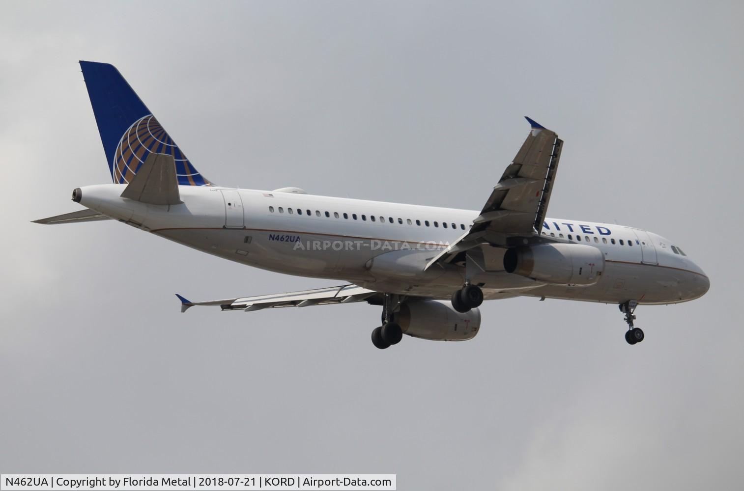N462UA, 2000 Airbus A320-232 C/N 1272, UAL A320 zx DCA-ORD