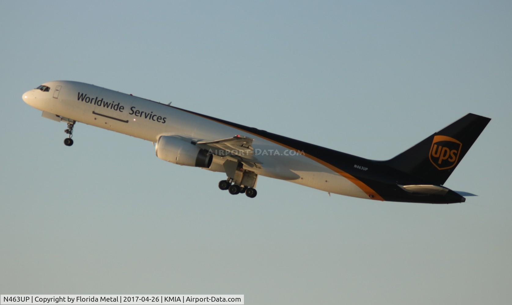 N463UP, 1997 Boeing 757-24APF C/N 28267, UPS 757-200F zx MIA-RFD