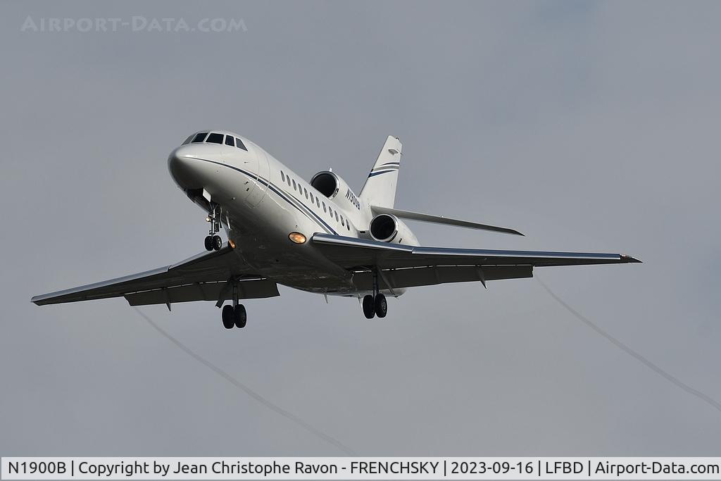 N1900B, 1996 Dassault Falcon 900EX C/N 003, from Biarritz BIQ
