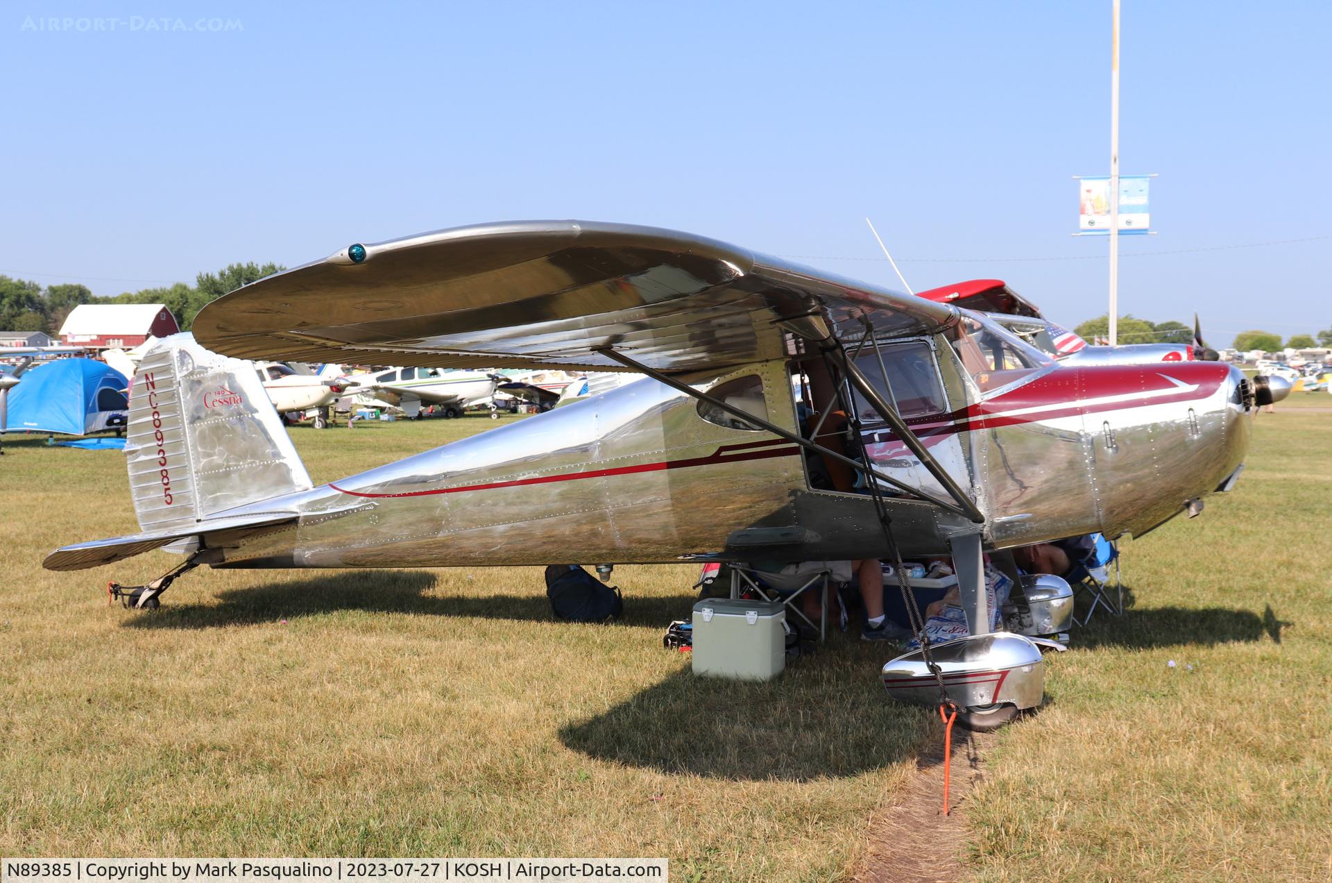 N89385, 1946 Cessna 140 C/N 8417, Cessna 140