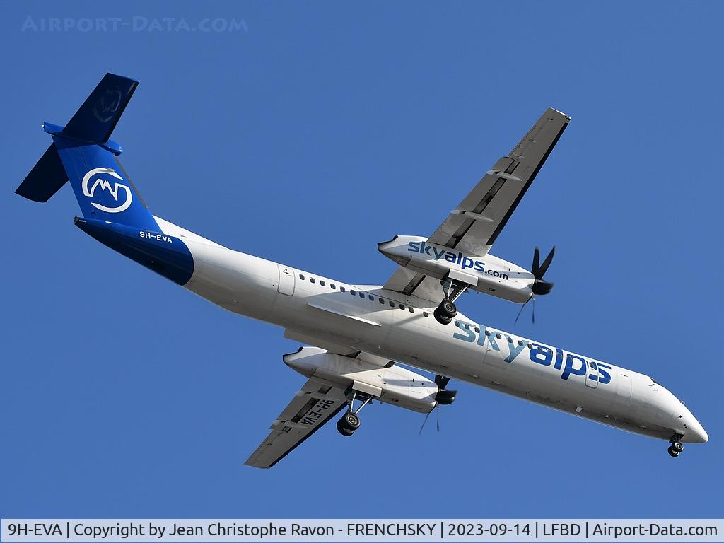 9H-EVA, 2009 De Havilland Canada DHC-8-402Q Dash 8 C/N 4237, SkyAlps