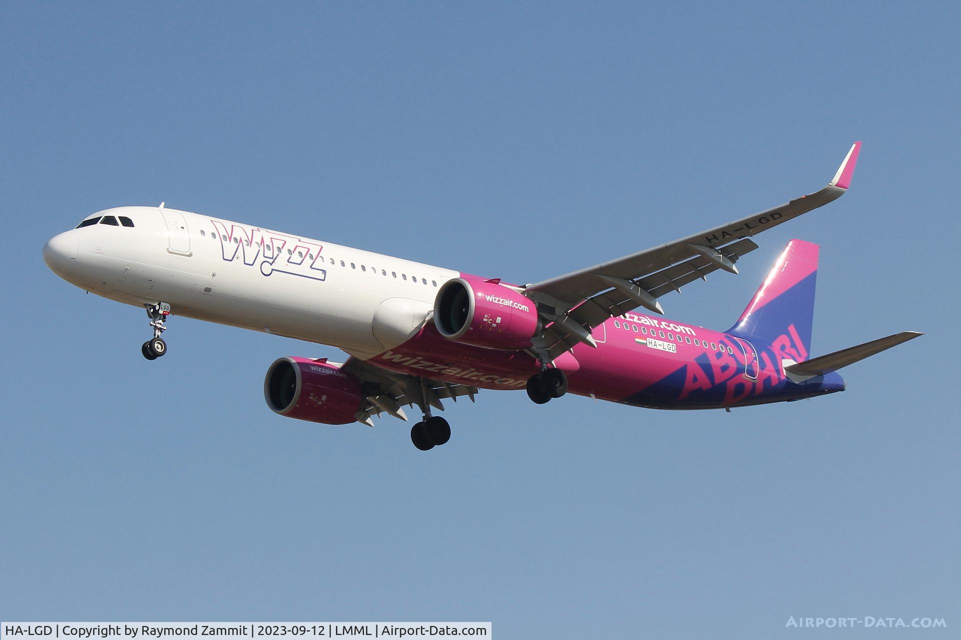 HA-LGD, 2022 Airbus A321-271NX C/N 11022, A321Neo HA-LGD Wizzair