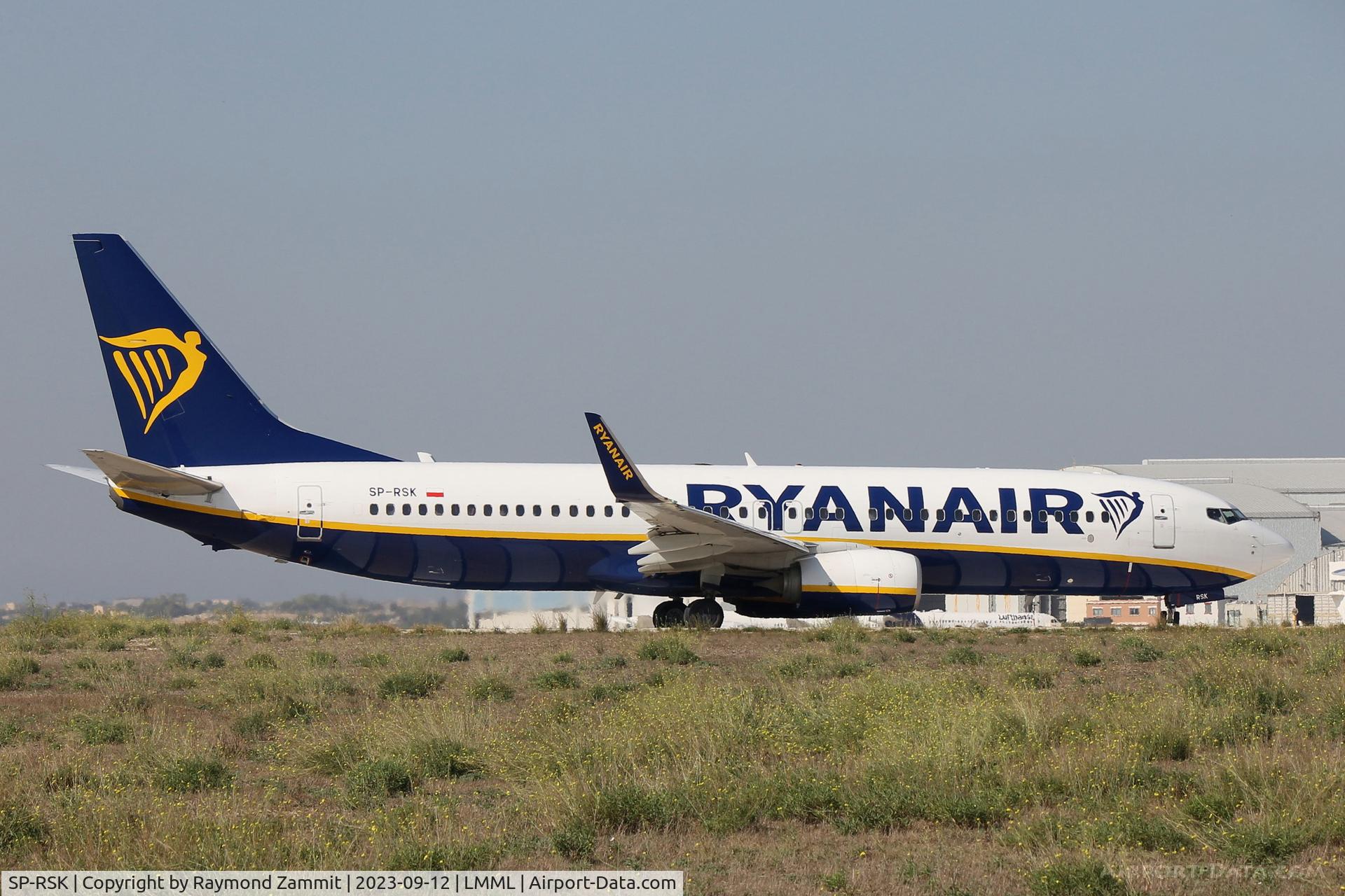 SP-RSK, 2018 Boeing 737-8AS C/N 44847, B737-800 SP-RSK Ryanair Sun