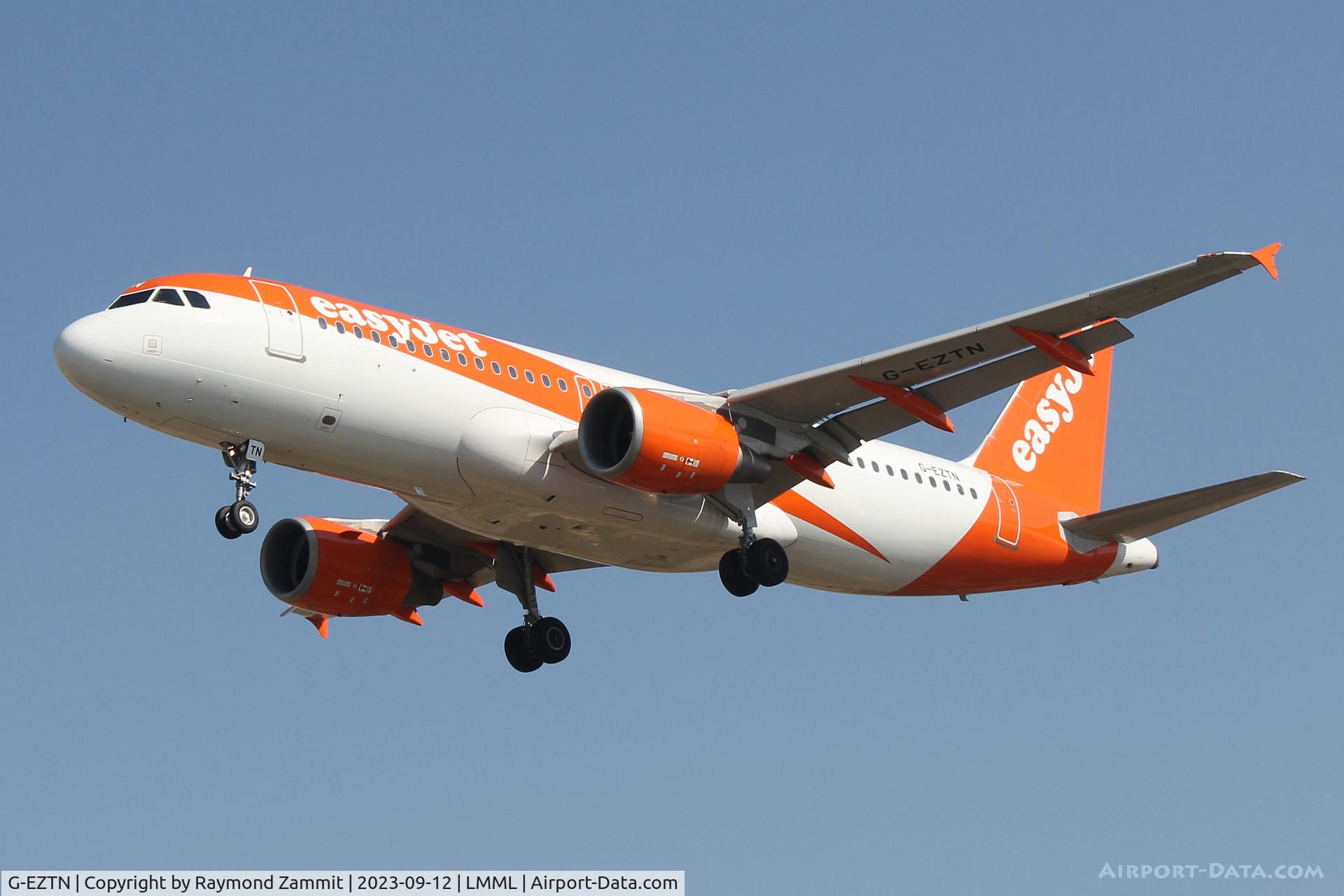 G-EZTN, 2009 Airbus A320-214 C/N 4006, A320 G-EZTN Easyjet