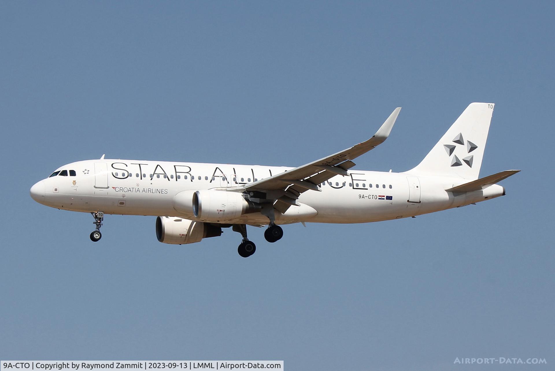 9A-CTO, 2004 Airbus A320-214 C/N 2178, A320 9A-CTO Croatia Airlines