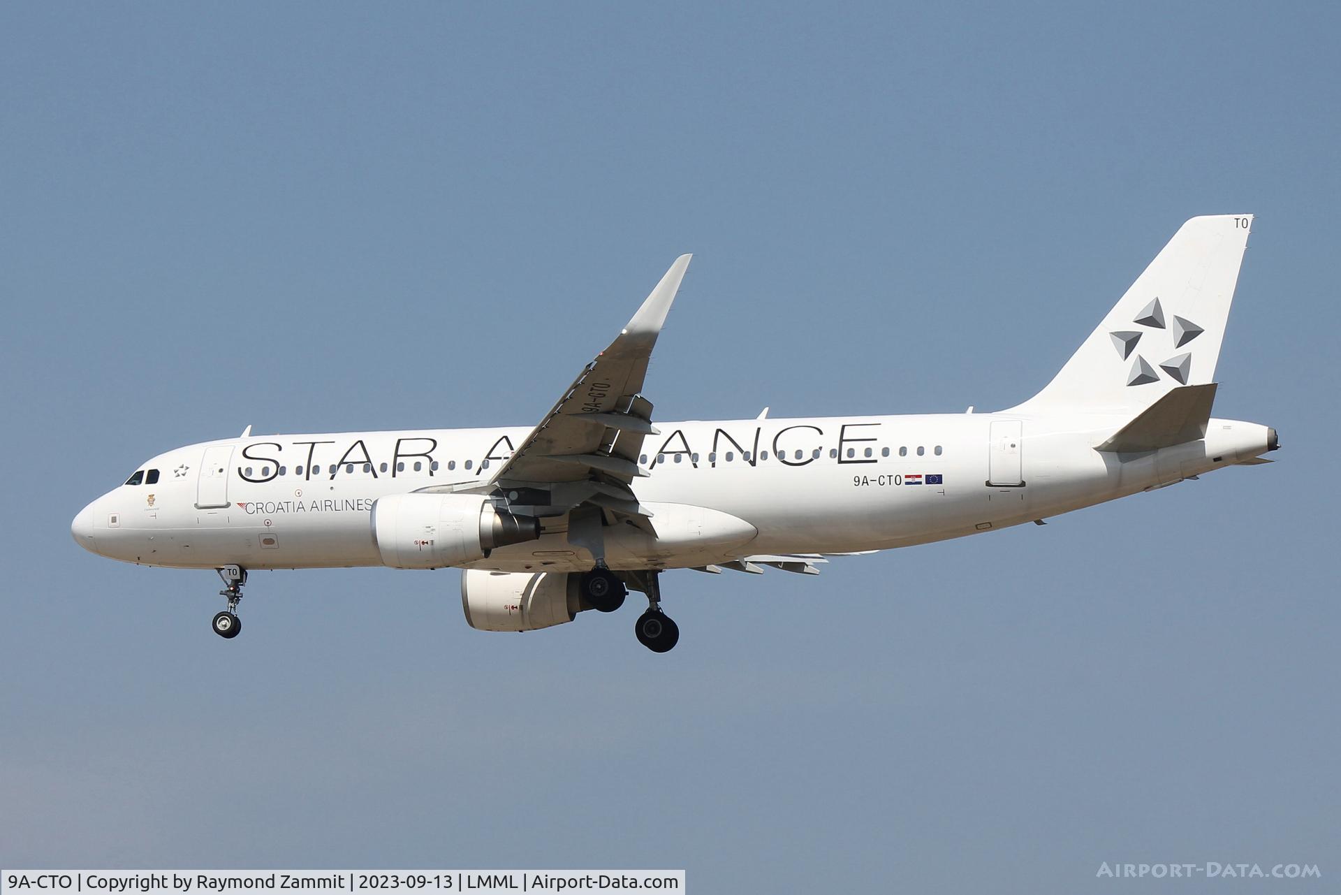 9A-CTO, 2004 Airbus A320-214 C/N 2178, A320 9A-CTO Croatia Airlines