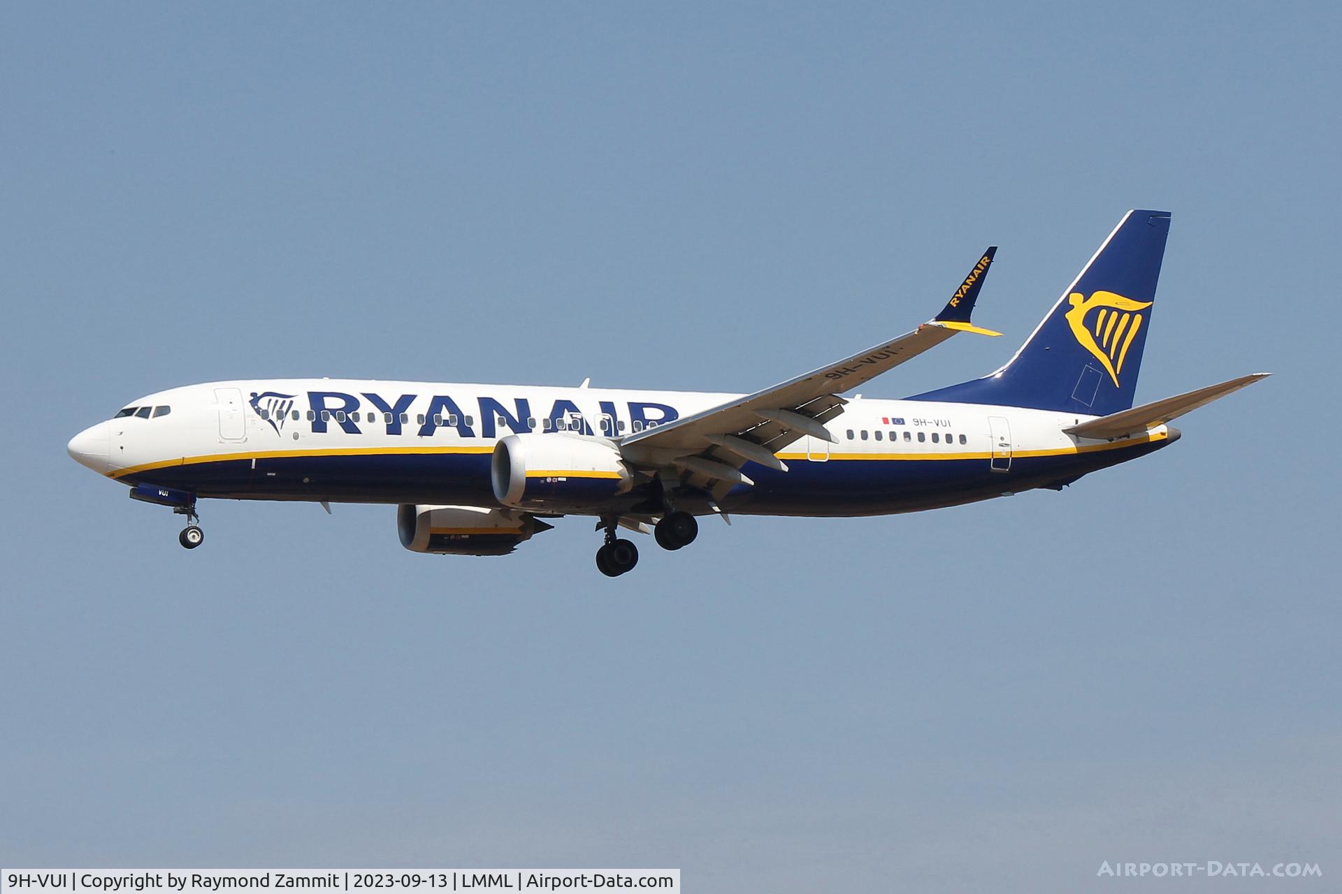 9H-VUI, 2019 Boeing 737-8-200 MAX C/N 62302, B737-8 MAX 9H-VUI Malta Air