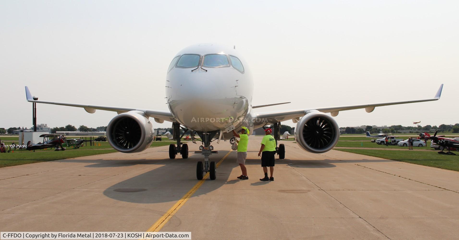 C-FFDO, 2015 Bombardier CSeries CS300 (BD-500-1A11) C/N 55002, CS300 zx  A220-300 demonstrator