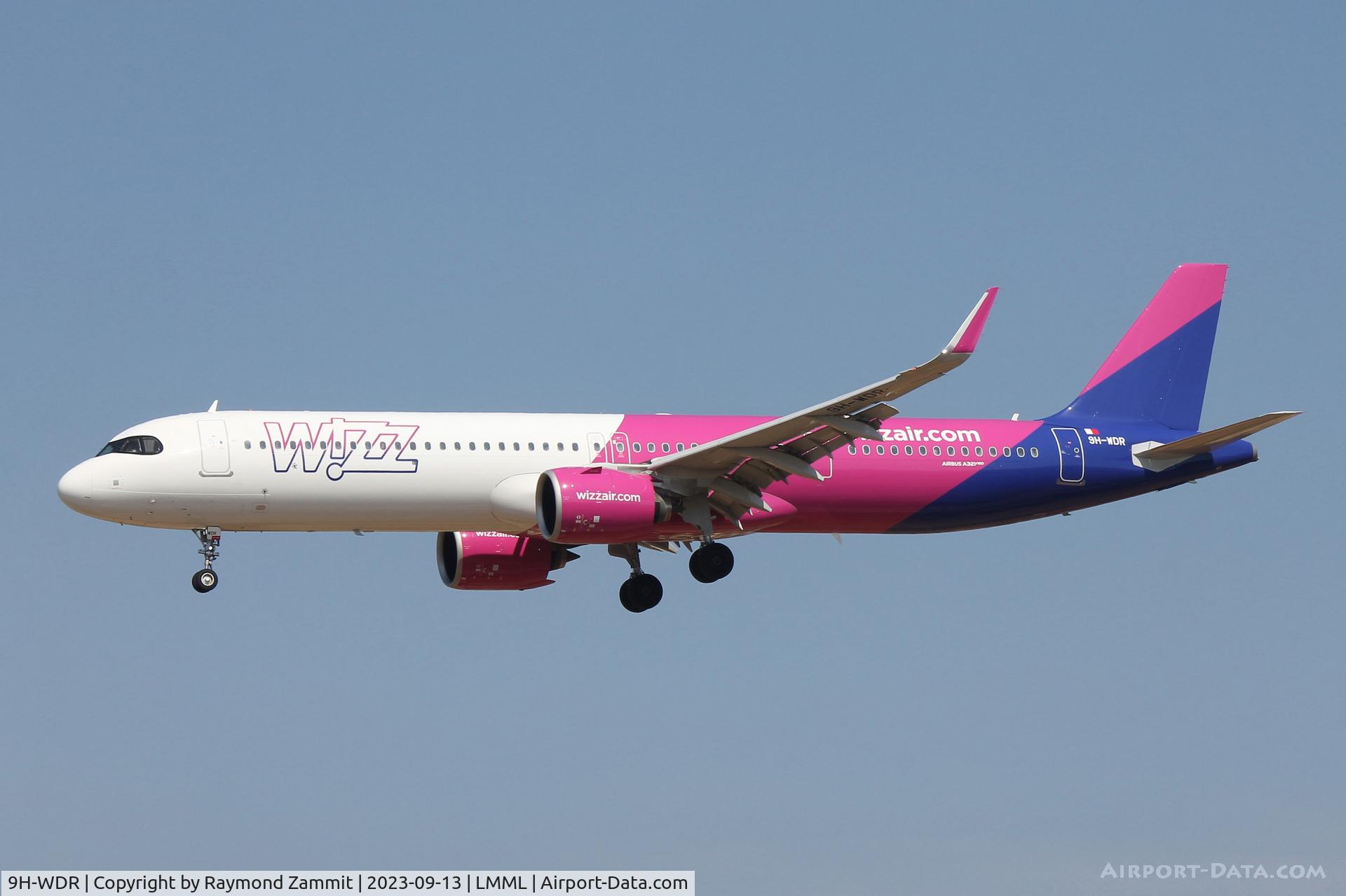 9H-WDR, Airbus 321-271NX C/N 11309, A321Neo 9H-WDR Wizzair Malta