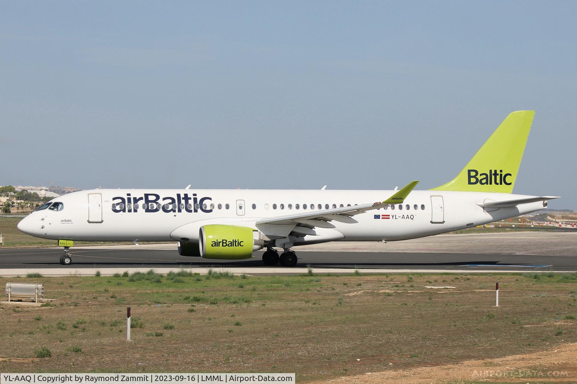 YL-AAQ, 2019 Airbus A220-300 C/N 55052, A220 YL-AAQ Air Baltic