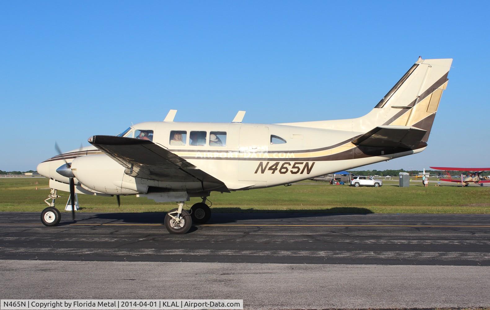 N465N, 1967 Beech A65 Queen Air C/N LC-255, Beech 65 zx