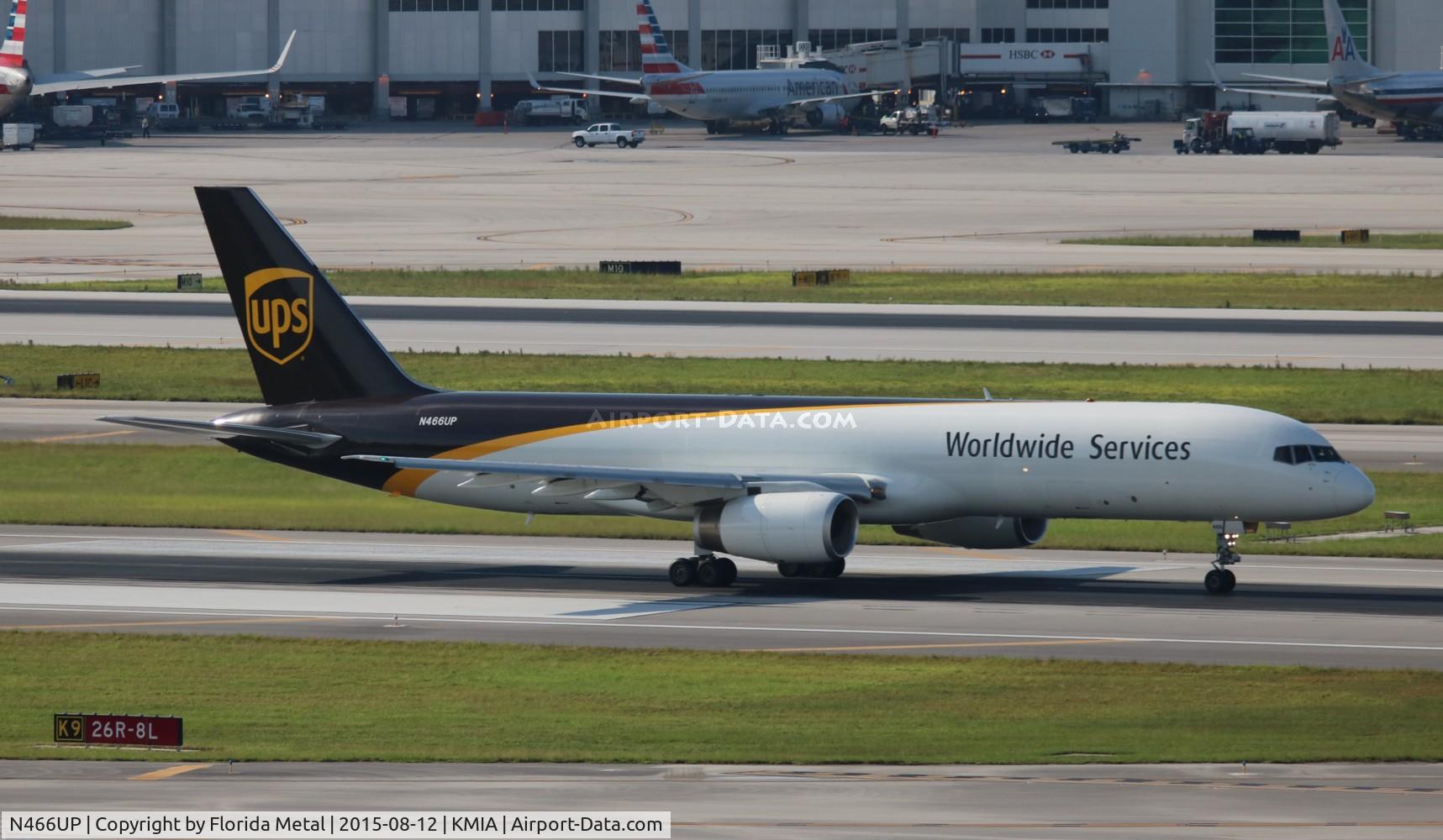 N466UP, 1997 Boeing 757-24APF C/N 25482, UPS 757-200F zx CAE-MIA
