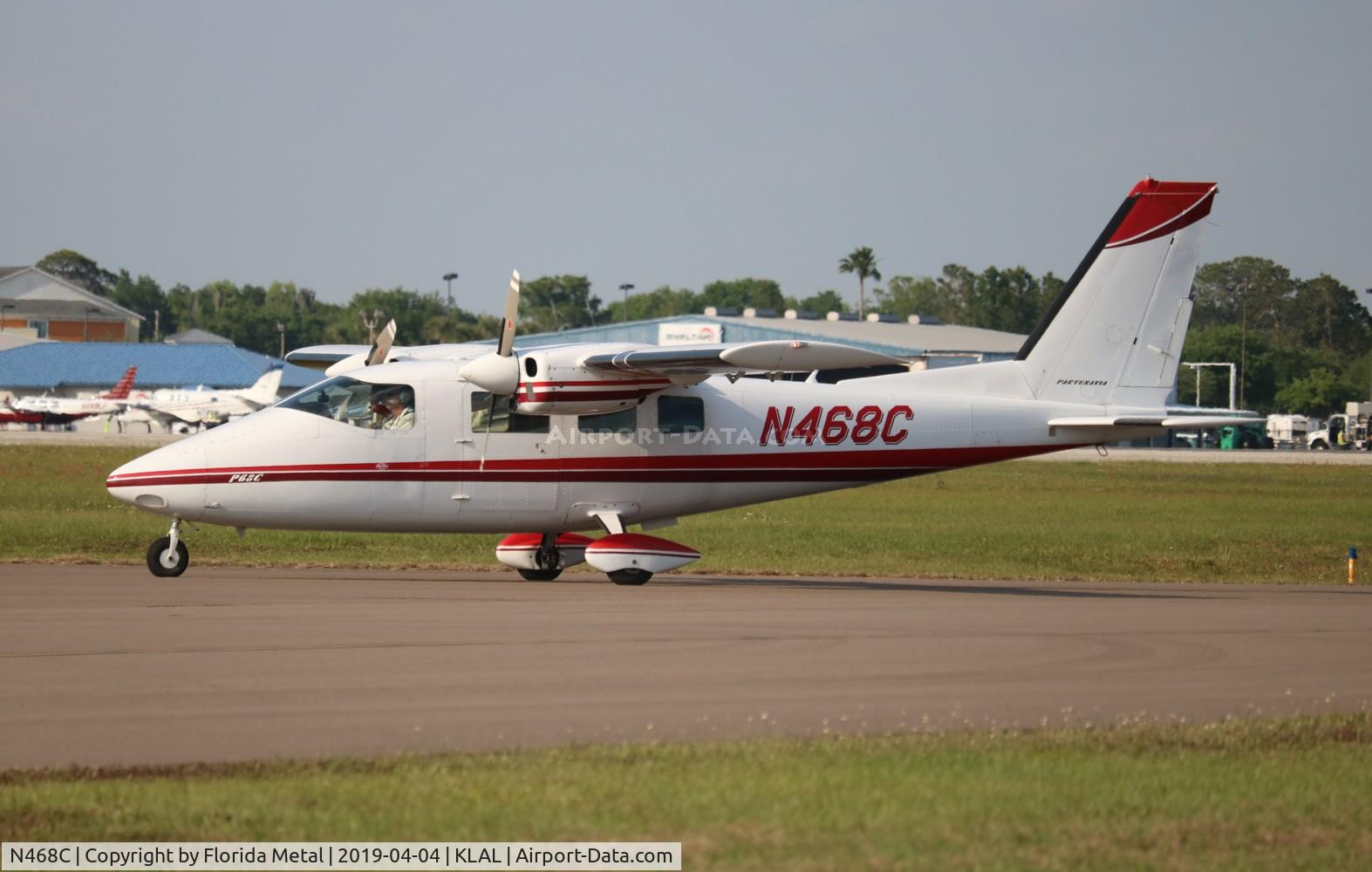 N468C, 1980 Partenavia P-68C C/N 213, P-68 zx