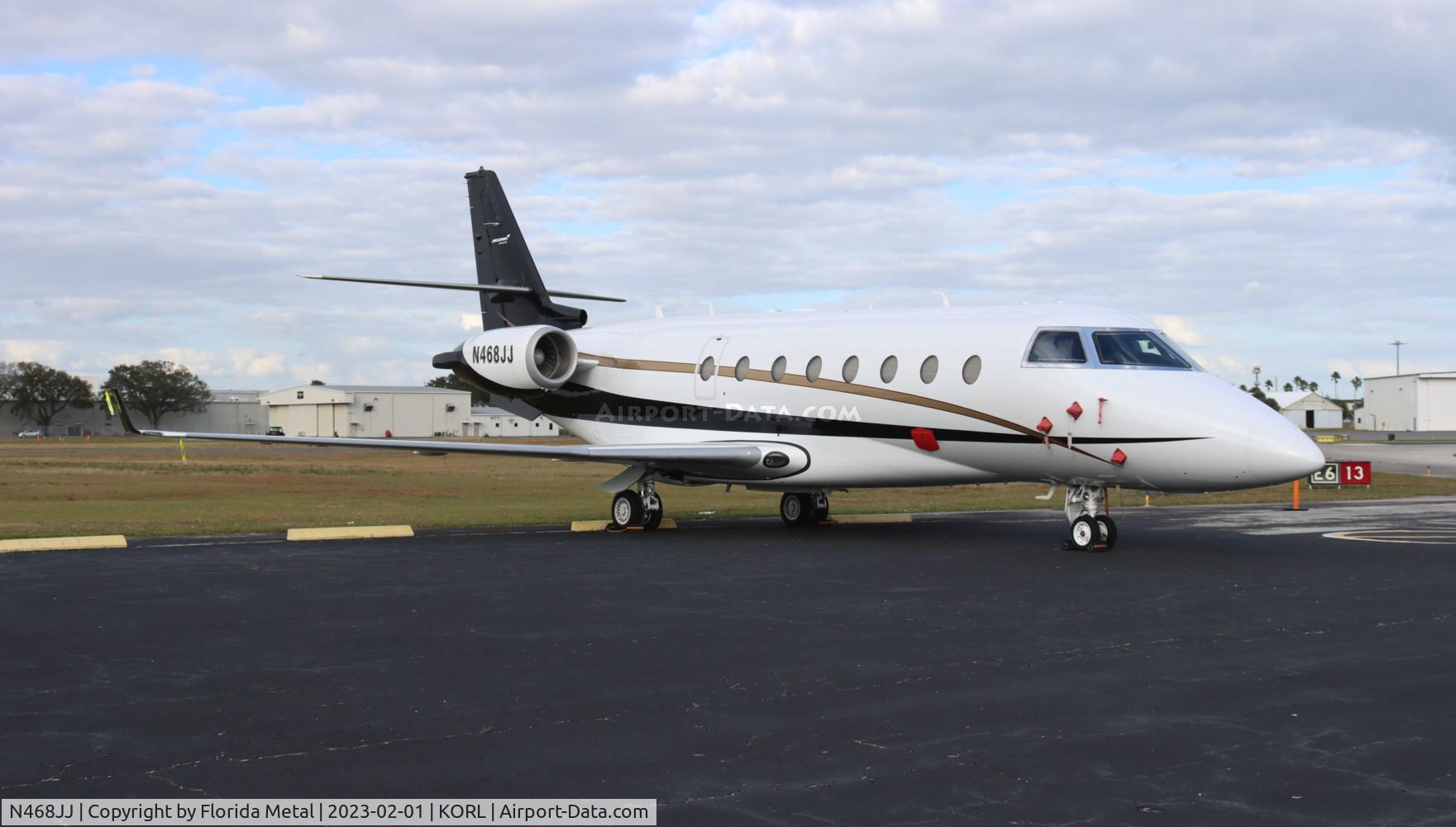 N468JJ, 2005 Israel Aircraft Industries Gulfstream 200 C/N 123, G200 zx