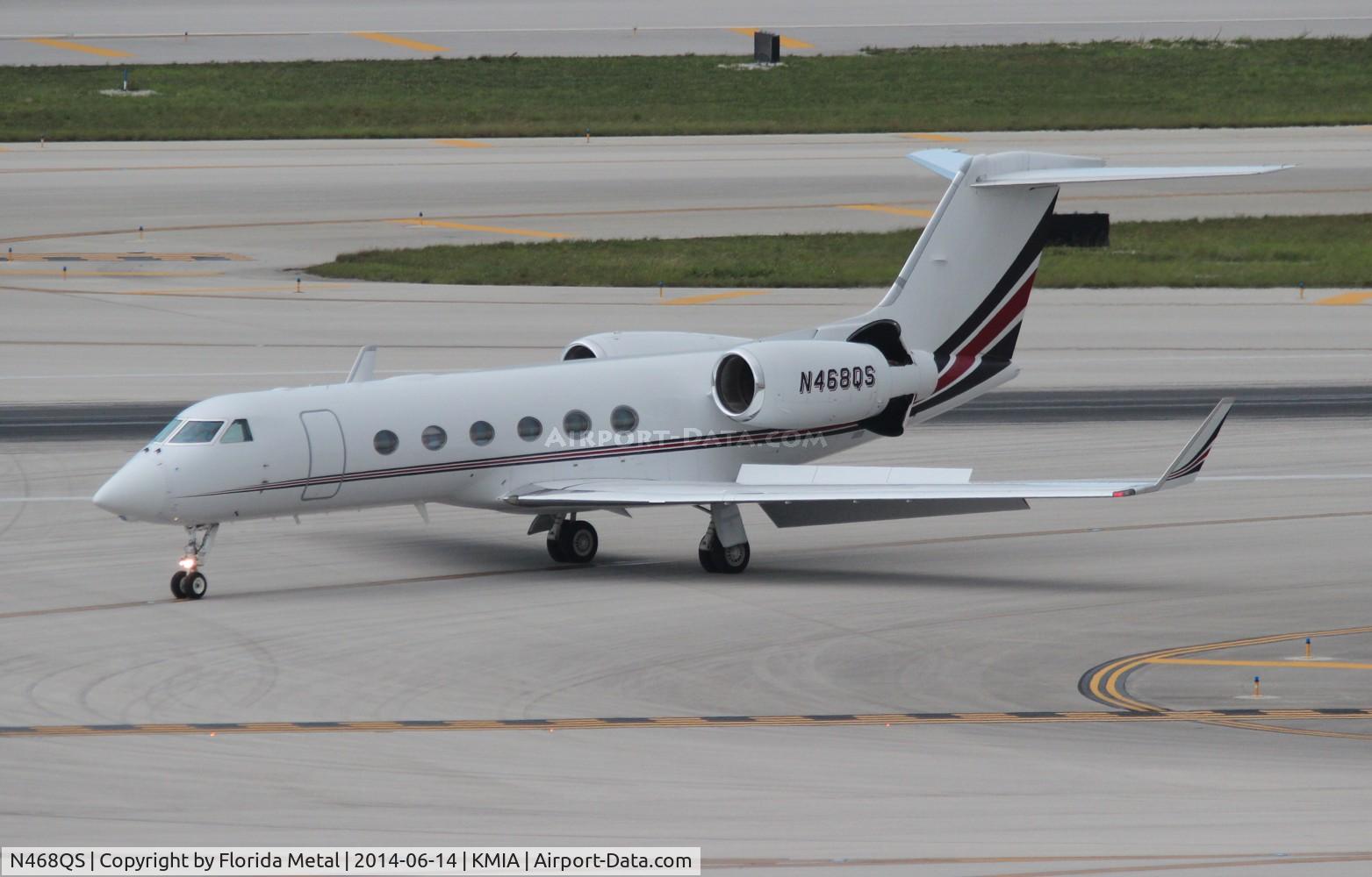 N468QS, 2008 Gulfstream Aerospace GIV-X (G450) C/N 4146, G450 zx