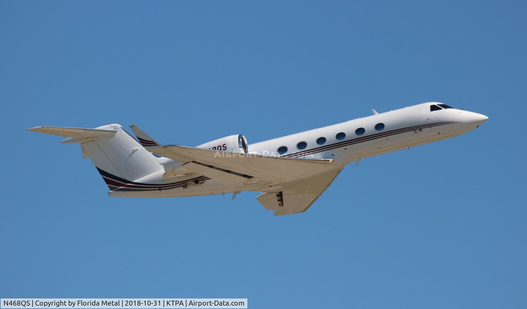 N468QS, 2008 Gulfstream Aerospace GIV-X (G450) C/N 4146, G450 zx