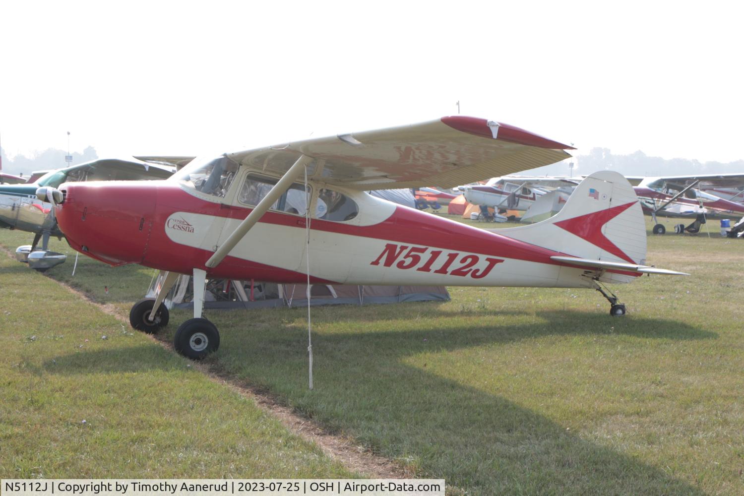 N5112J, 1952 Cessna 170B C/N 20356, 1952 Cessna 170B, c/n: 20356. AirVenture 2023
