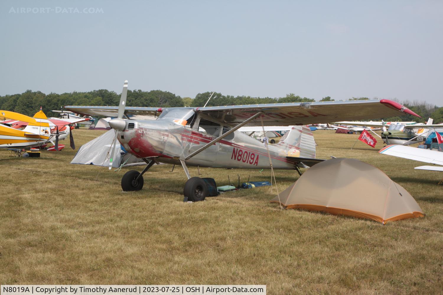 N8019A, 1952 Cessna 170B C/N 20871, 1952 Cessna 170B, c/n: 20871. AirVenture 2023