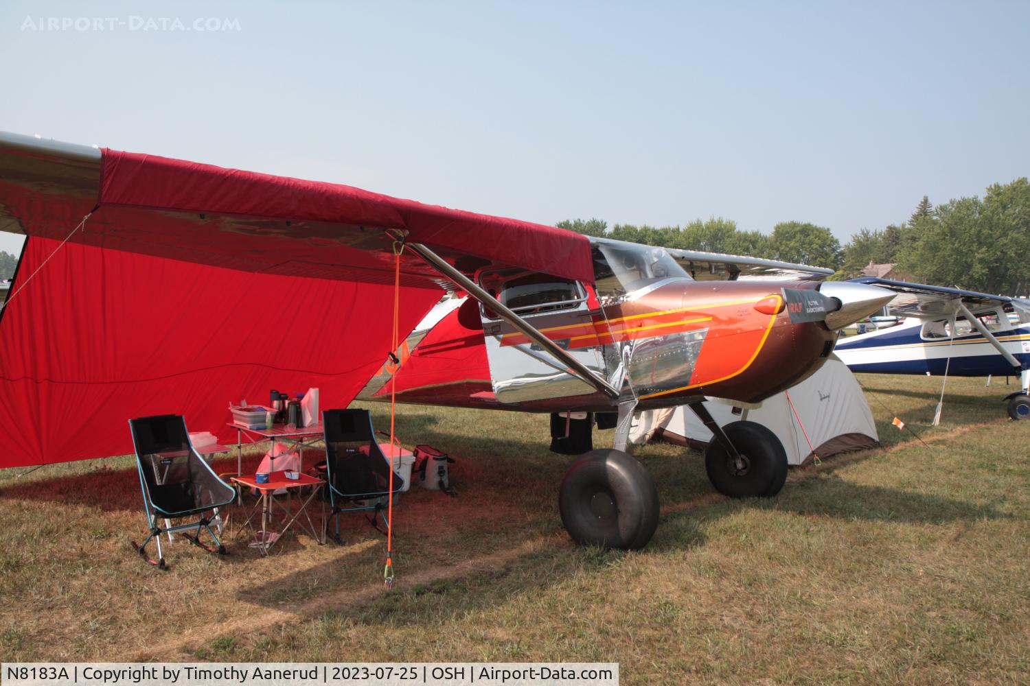 N8183A, 1952 Cessna 170B C/N 25035, 1952 Cessna 170B, c/n: 25035. AirVenture 2023