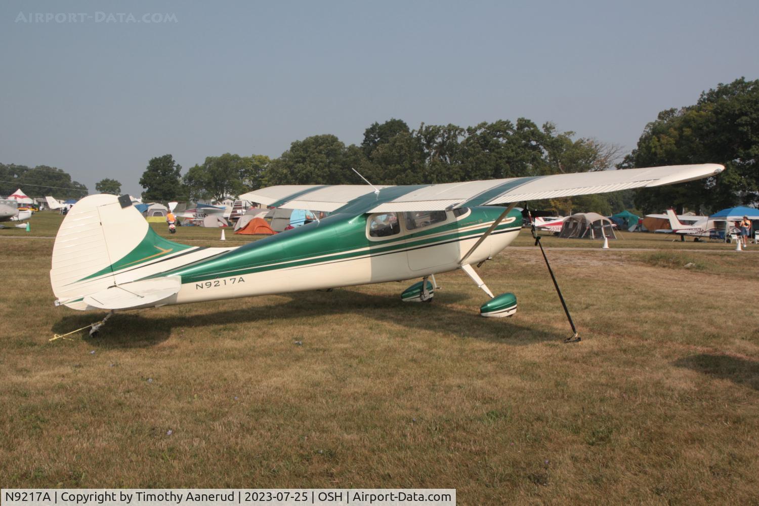 N9217A, 1954 Cessna 170B C/N 26619, 1954 Cessna 170B, c/n: 26619. AirVenture 2023
