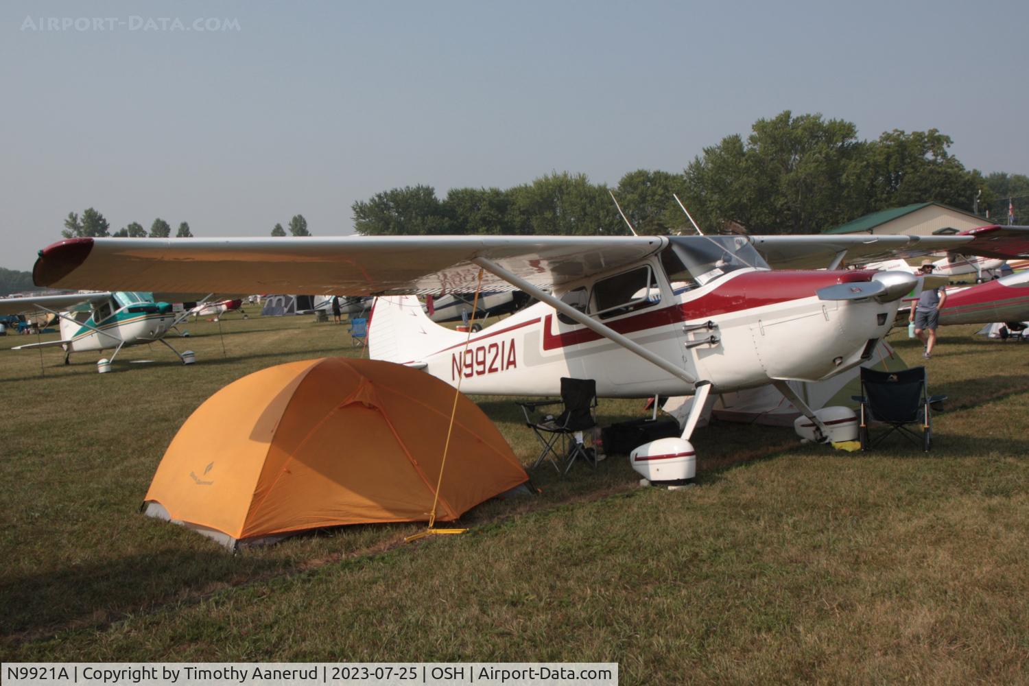 N9921A, 1950 Cessna 170A C/N 19281, 1950 Cessna 170A, c/n: 19281. AirVenture 2023
