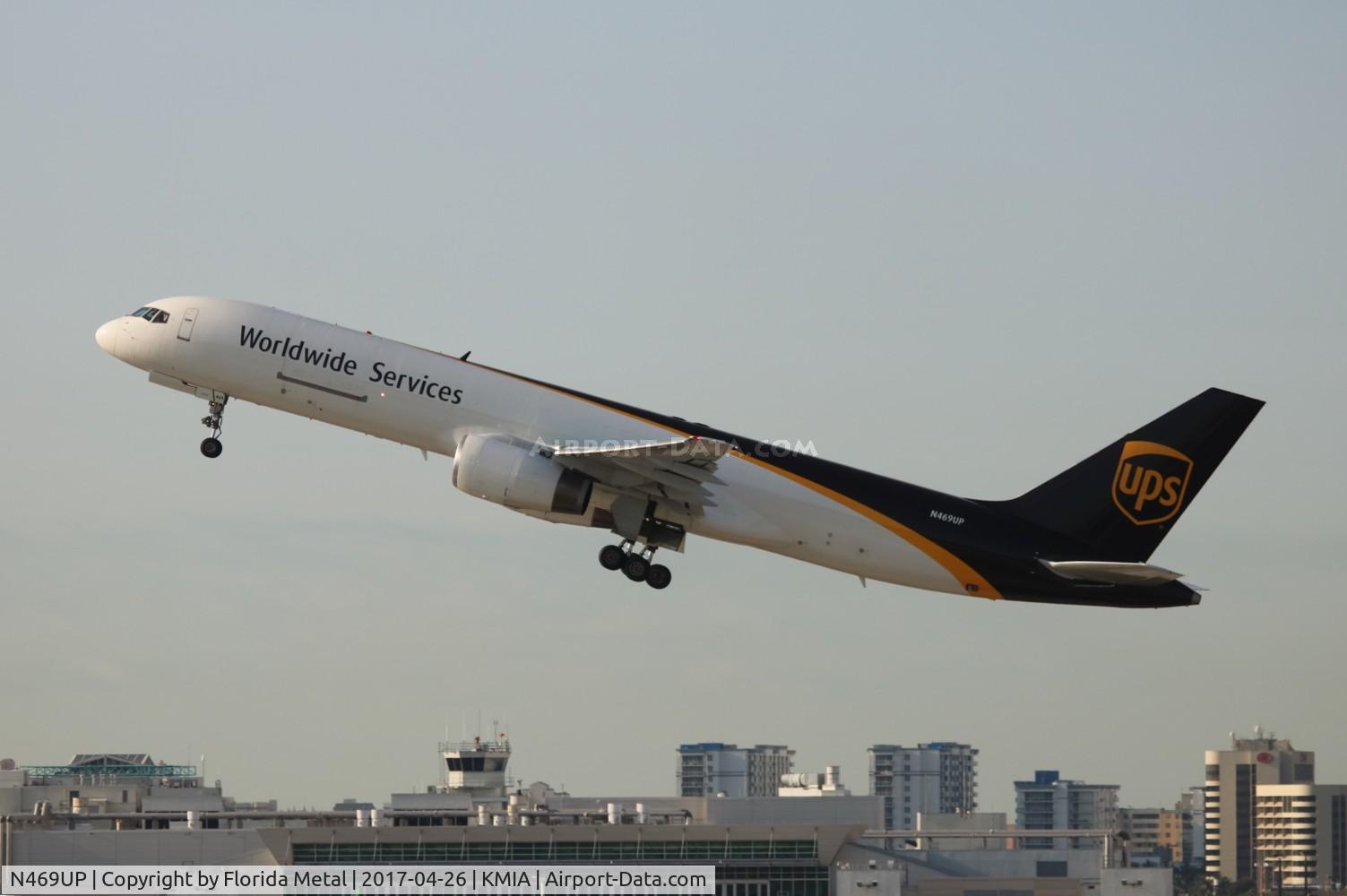 N469UP, 1997 Boeing 757-24APF C/N 25485, UPS 757-200F zx MIA-CAE