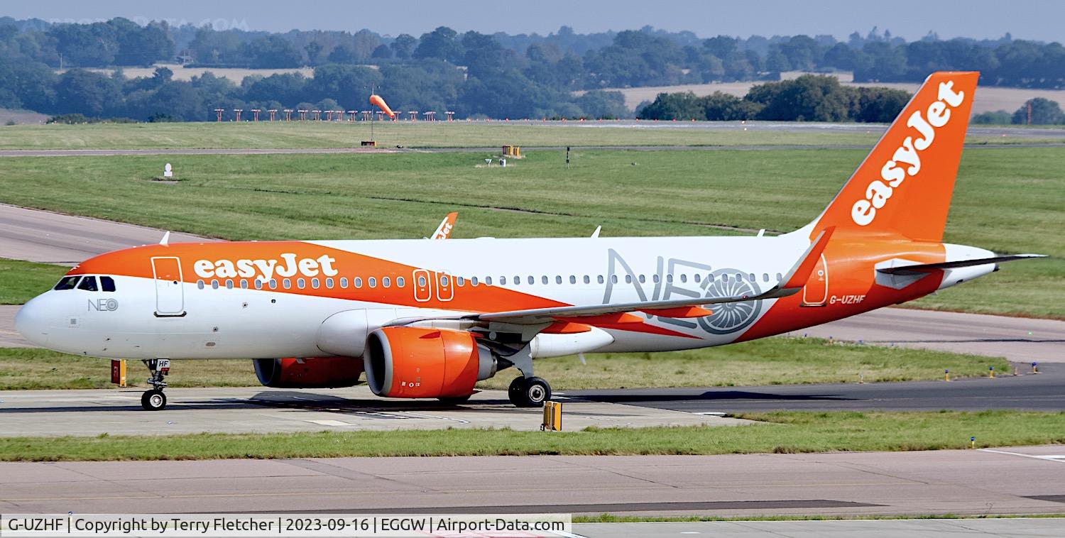 G-UZHF, 2018 Airbus A320-251N C/N 8193, At Luton Airport