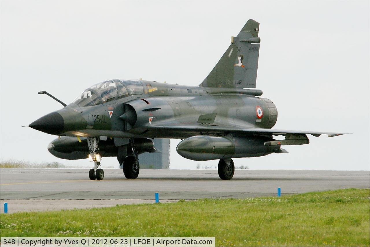 348, Dassault Mirage 2000N C/N 302, Dassault Mirage 2000N, Taxiing to flight line, Evreux-Fauville Air Base 105 (LFOE)