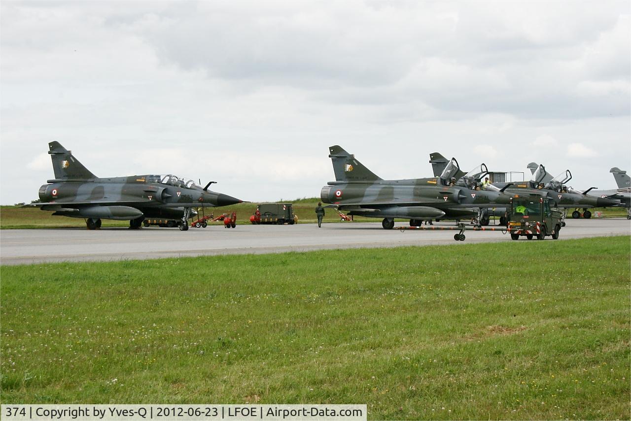 374, Dassault Mirage 2000N C/N not found 374, Dassault Mirage 2000N, Flight line, Evreux-Fauville Air Base 105 (LFOE)