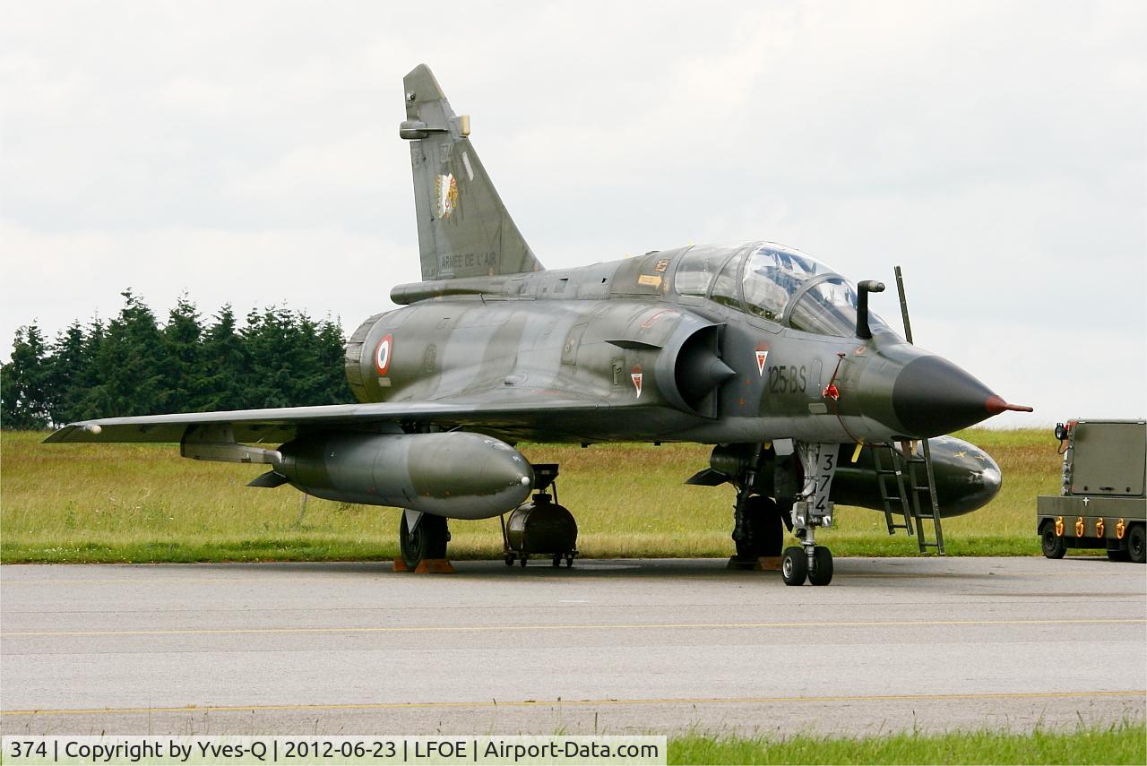 374, Dassault Mirage 2000N C/N not found 374, Dassault Mirage 2000N, Flight line, Evreux-Fauville Air Base 105 (LFOE)