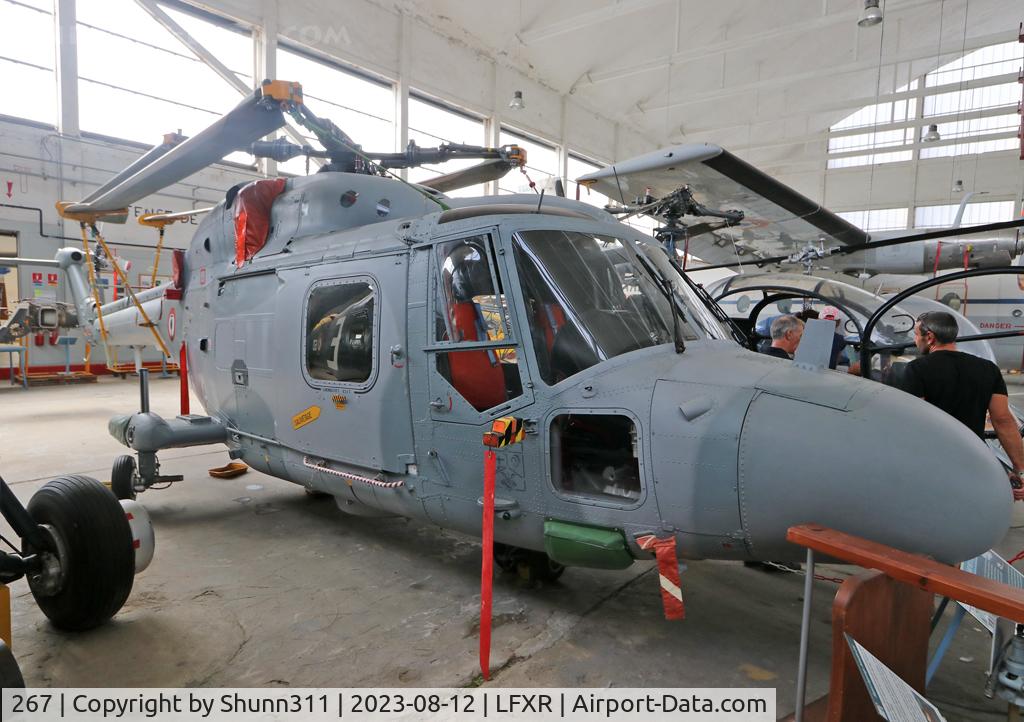 267, Westland Lynx HAS.2(FN) C/N 051, Displayed at the ANAMAN - Rochefort French Navy Museum