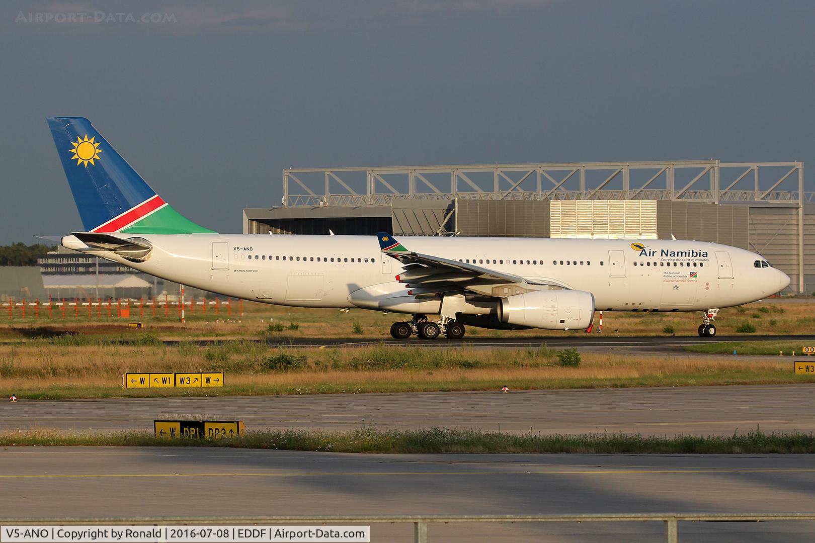 V5-ANO, 2013 Airbus A330-243 C/N 1451, at fra