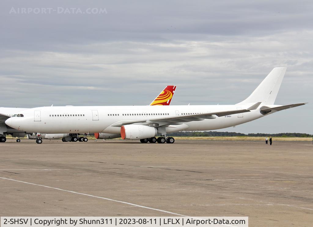 2-SHSV, 2015 Airbus A330-343 C/N 1648, Stored in all white c/s without titles. Ex. Singapore Airlines as 9V-SSH
