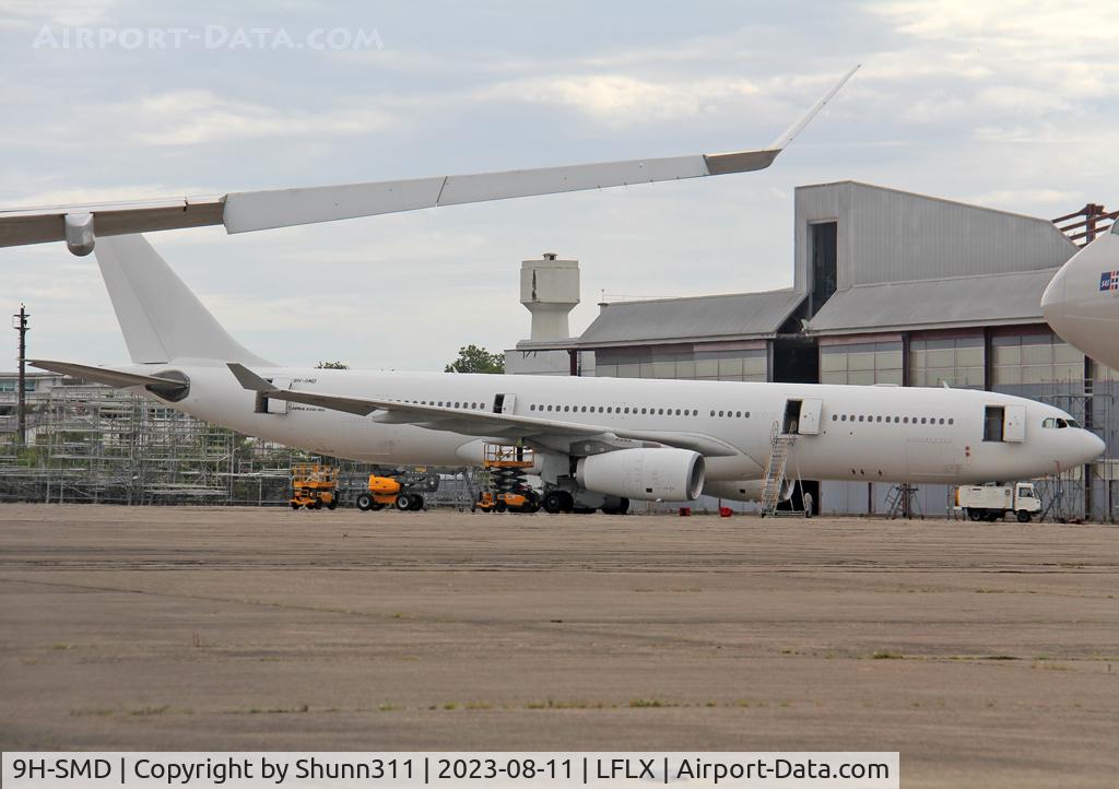 9H-SMD, 2013 Airbus A330-343 C/N 1382, Parked in all white c/s withoout titles...