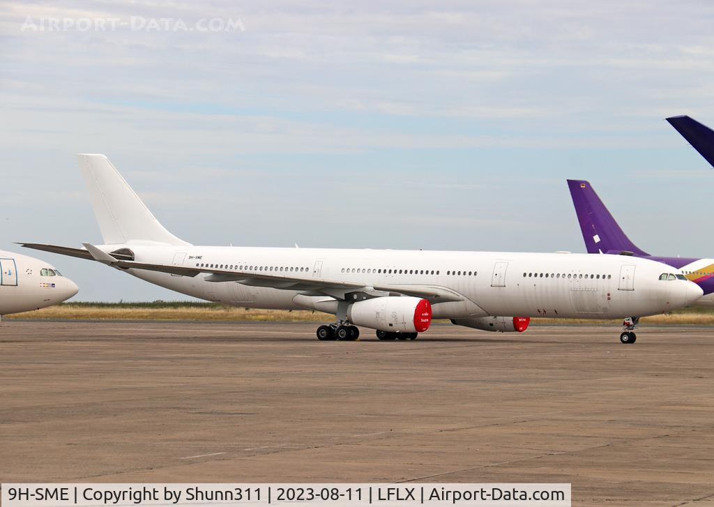 9H-SME, 2008 Airbus A330-343X C/N 954, Parked in all white c/s without titles...