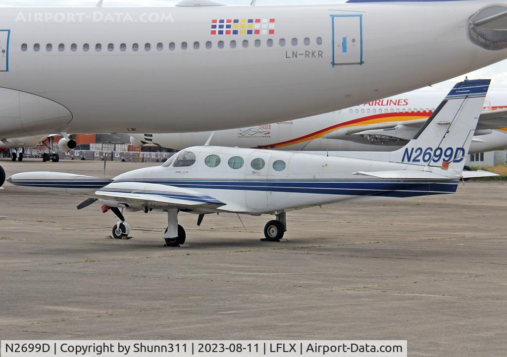 N2699D, 1979 Cessna 340A C/N 340A0787, Stored...