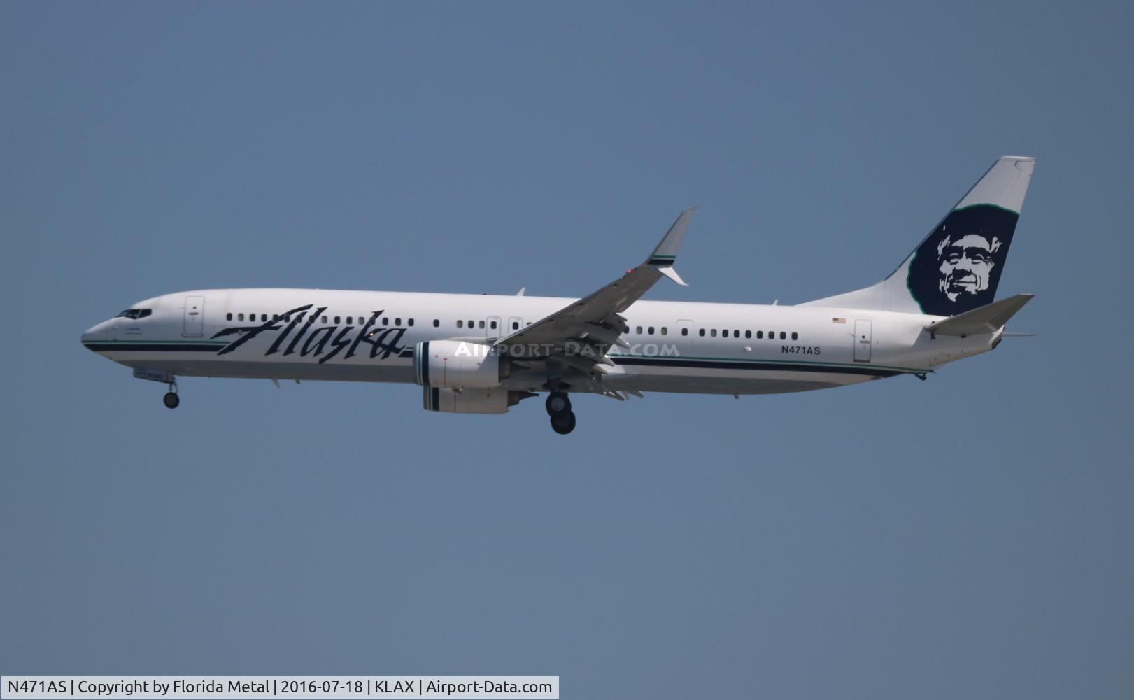 N471AS, 2014 Boeing 737-990/ER C/N 41703, ASA 739 zx BWI-KLAX